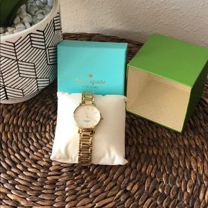 Kate Spade Gramercy Mother of Pearl Dial Watch